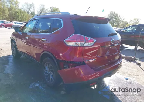 2016 Nissan Rogue Sl z USA, uszkodzony, nr VIN 5N1AT2MV9GC811829